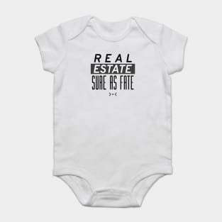Sure As Fate Real Estate Baby Bodysuit